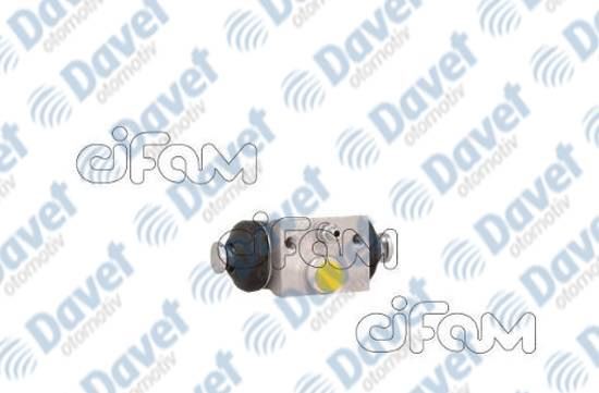 CIFAM 1011069 Fren Silindiri Arka [22.2mm] Aluminyum Courirer 14=>